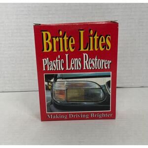 Brite Lites Headlight Plastic Lens Restorer and Protector